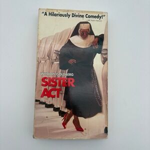 Sister Act VHS 1992 Whoopi Goldberg Touchstone Home Video Comedy Movie 1452-11